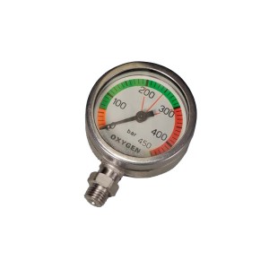 DTD Pressure gauge OXYGEN 300 bar