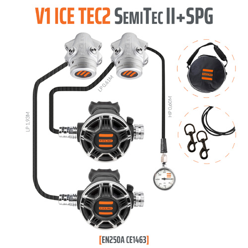  REGULATORE V1 ICE TEC2 SEMITEC II SET CON SPG - EN250A