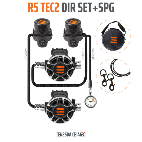  REGULATORE R5 TEC2 DIR SET CON SPG - EN250A