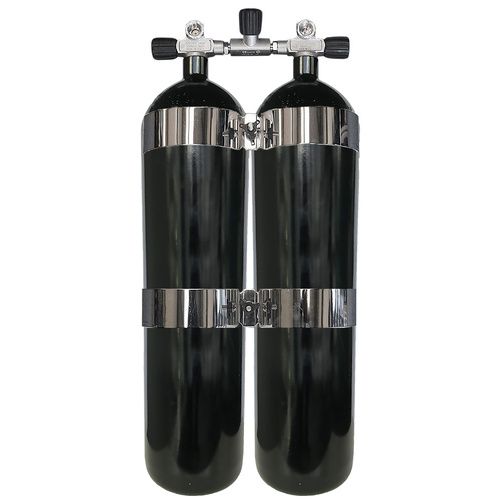  Twinset Steel Cylinders 12 litre, 230 bar